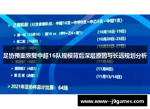 足协预案恢复中超16队规模背后深层原因与长远规划分析